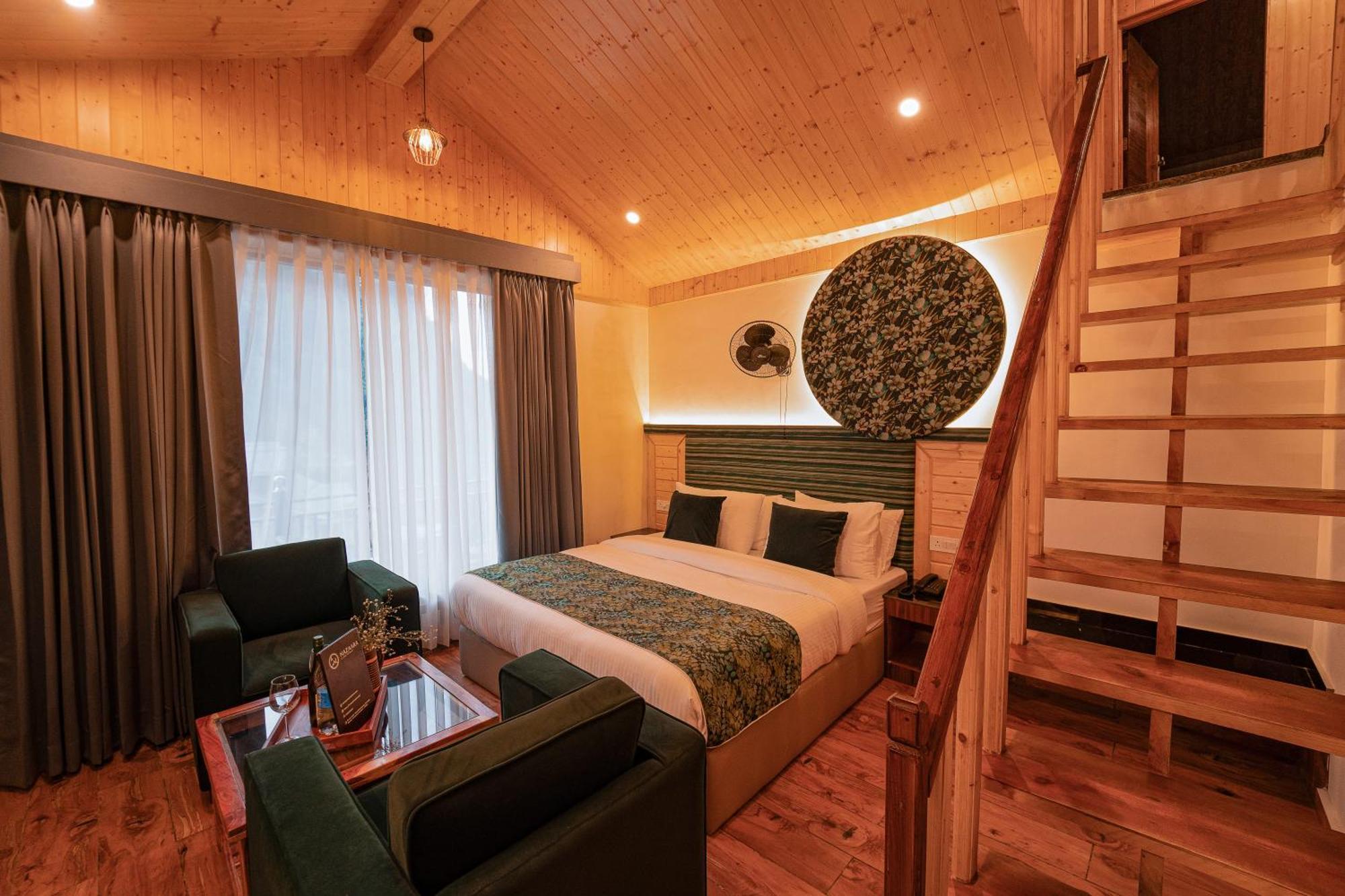ホテル Nazaara - A Luxe Retreat Manāli エクステリア 写真