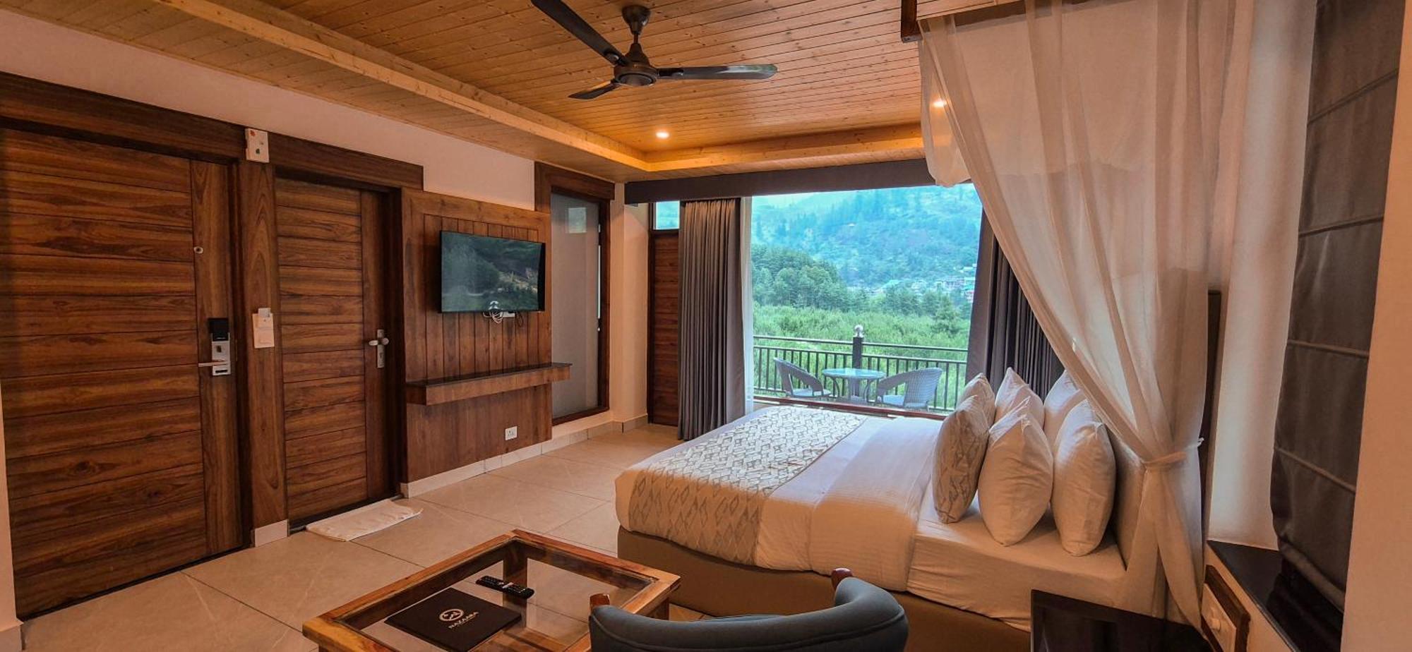 ホテル Nazaara - A Luxe Retreat Manāli エクステリア 写真
