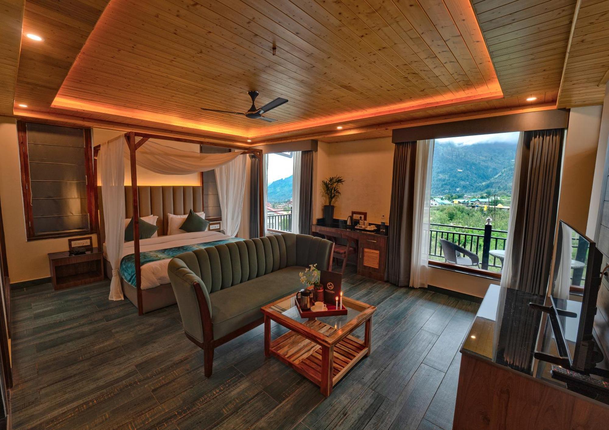ホテル Nazaara - A Luxe Retreat Manāli エクステリア 写真