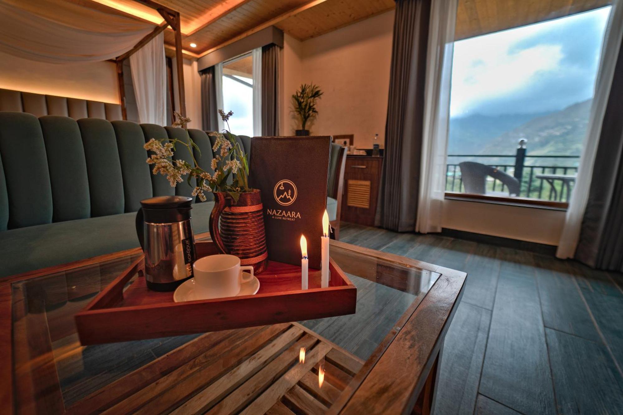 ホテル Nazaara - A Luxe Retreat Manāli エクステリア 写真
